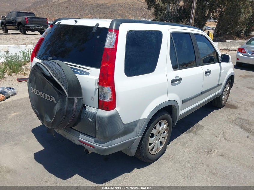 2006 Honda Cr-v VIN JHLRD78846C059092 IAAI salvage auction — SIDE, Salvage (California), sold $25 on 2026-07-17 (photo 4)