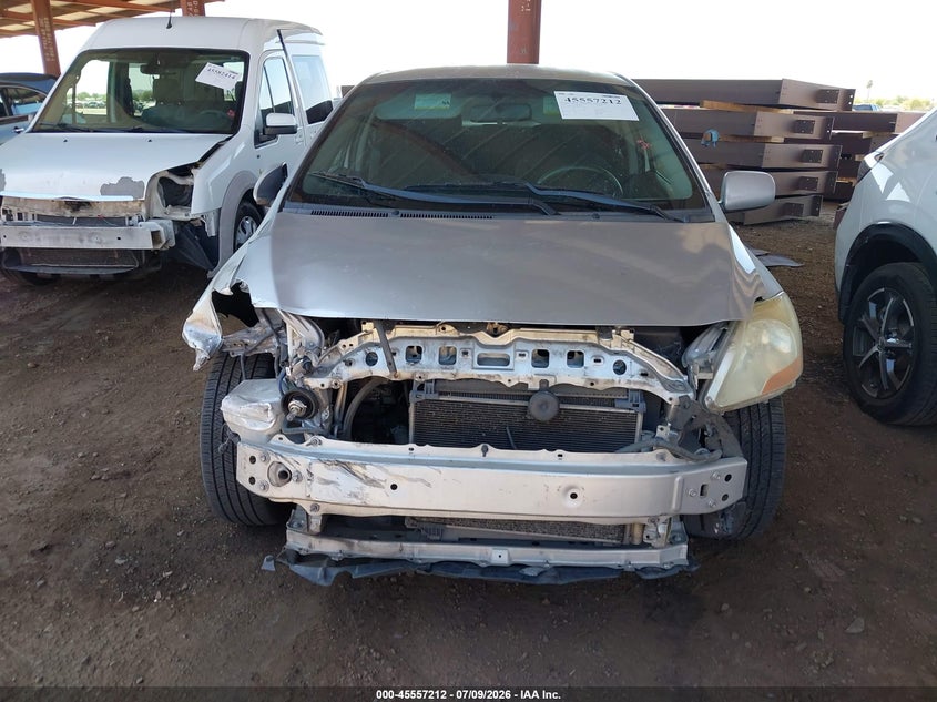 2007 Toyota Yaris VIN JTDBT923571056502 IAAI salvage auction — FRONT END, Salvage (Arizona), sold $500 on 2026-07-16 (photo 6)