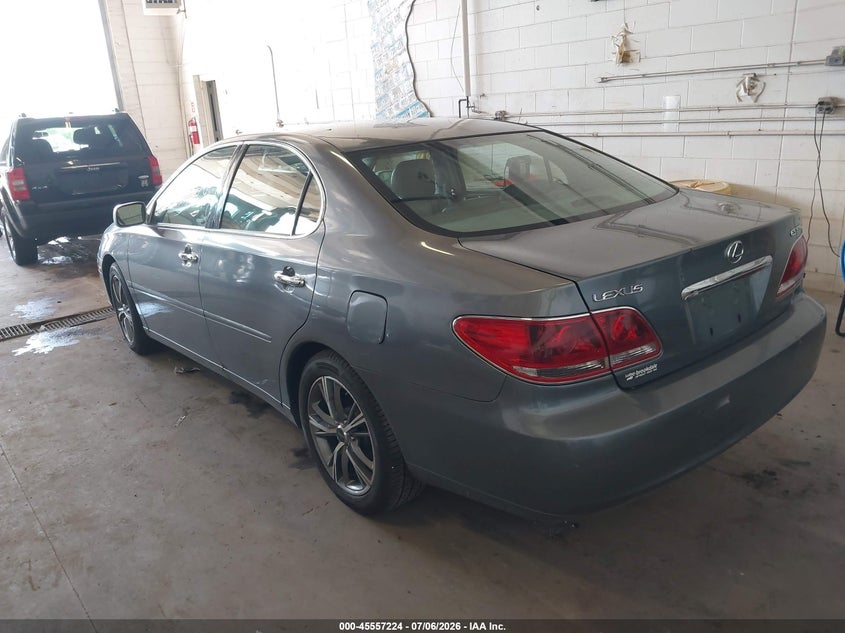 2005 Lexus Es 330 VIN JTHBA30G555066329 IAAI salvage auction — NORMAL WEAR, Clear (Minnesota), sold $700 on 2026-07-29 (photo 3)