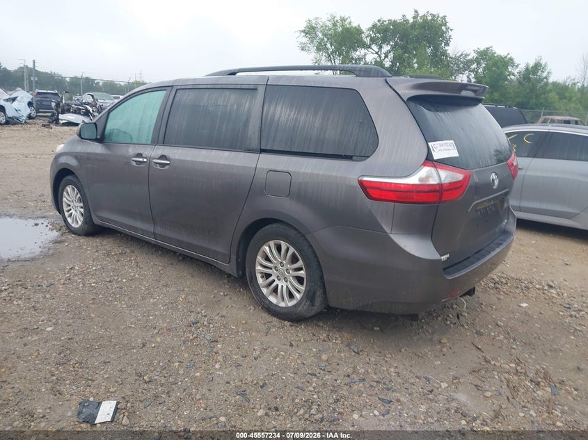 2015 Toyota Sienna VIN 5TDYK3DC4FS599168 IAAI salvage auction — ELECTRICAL, Clear (Wisconsin), sold $1,700 on 2026-07-30 (photo 3)