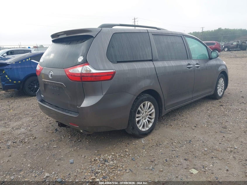 2015 Toyota Sienna VIN 5TDYK3DC4FS599168 IAAI salvage auction — ELECTRICAL, Clear (Wisconsin), sold $1,700 on 2026-07-30 (photo 4)