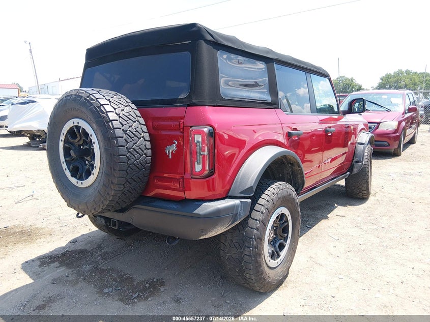 2021 Ford Bronco VIN 1FMEE5DP3MLA93883 IAAI salvage auction — FRONT END, Salvage Title, sold $10,900 on 2026-07-31 (photo 4)