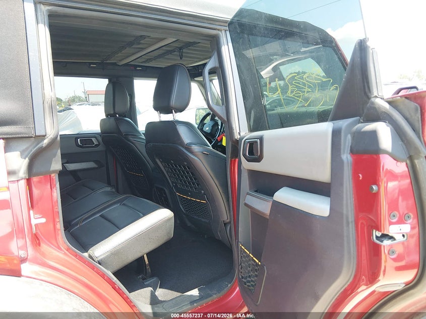 2021 Ford Bronco VIN 1FMEE5DP3MLA93883 IAAI salvage auction — FRONT END, Salvage Title, sold $10,900 on 2026-07-31 (photo 8)