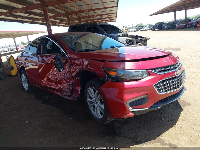 2017 Chevrolet Malibu VIN 1G1ZE5ST8HF163591 IAAI salvage auction — RIGHT SIDE, Salvage Title, sold $825 on 2026-08-03 (photo 1)