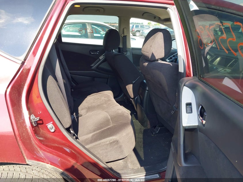 2011 Nissan Murano VIN JN8AZ1MU3BW060114 IAAI salvage auction — FRONT & REAR, Prior Salvage (Minnesota), sold $425 on 2026-07-29 (photo 8)