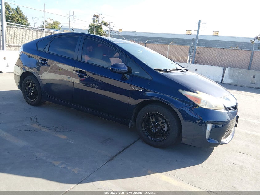 2012 Toyota Prius VIN JTDKN3DU6C0333445 IAAI salvage auction — NORMAL WEAR, App For Dup Clear (California), sold $600 on 2026-07-29 (photo 1)