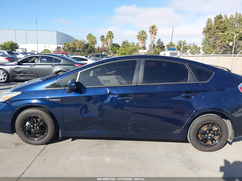 2012 Toyota Prius VIN JTDKN3DU6C0333445 IAAI salvage auction — NORMAL WEAR, App For Dup Clear (California), sold $600 on 2026-07-29 (photo 6)