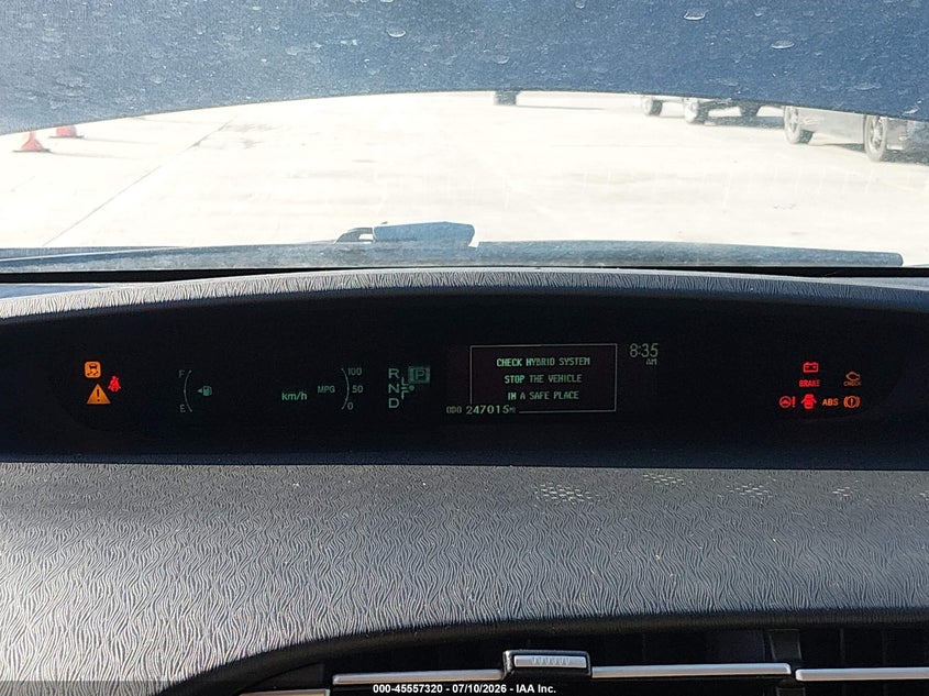 2012 Toyota Prius VIN JTDKN3DU6C0333445 IAAI salvage auction — NORMAL WEAR, App For Dup Clear (California), sold $600 on 2026-07-29 (photo 7)