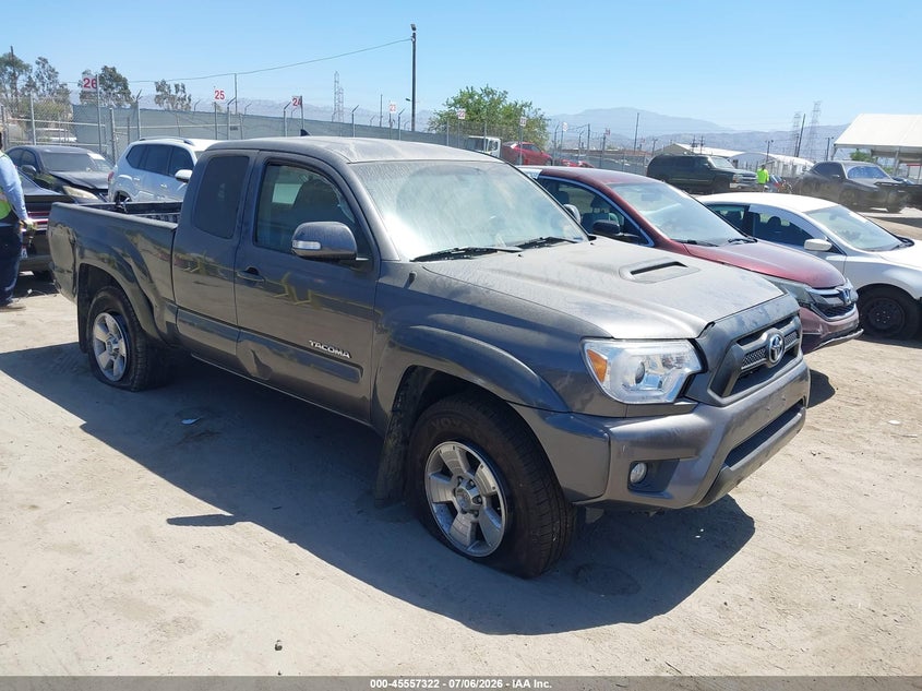 2015 Toyota Tacoma VIN 5TFTU4GN9FX067500 IAAI salvage auction — SIDE, Lien Papers (California), sold $3,025 on 2026-07-22 (photo 1)