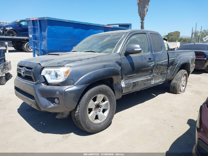 2015 Toyota Tacoma VIN 5TFTU4GN9FX067500 IAAI salvage auction — SIDE, Lien Papers (California), sold $3,025 on 2026-07-22 (photo 2)