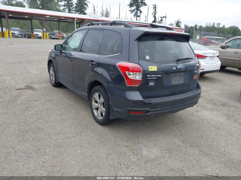 2014 Subaru Forester VIN JF2SJAHC5EH524684 IAAI salvage auction — RIGHT FRONT, Salvage Title, sold $1,450 on 2026-07-29 (photo 3)