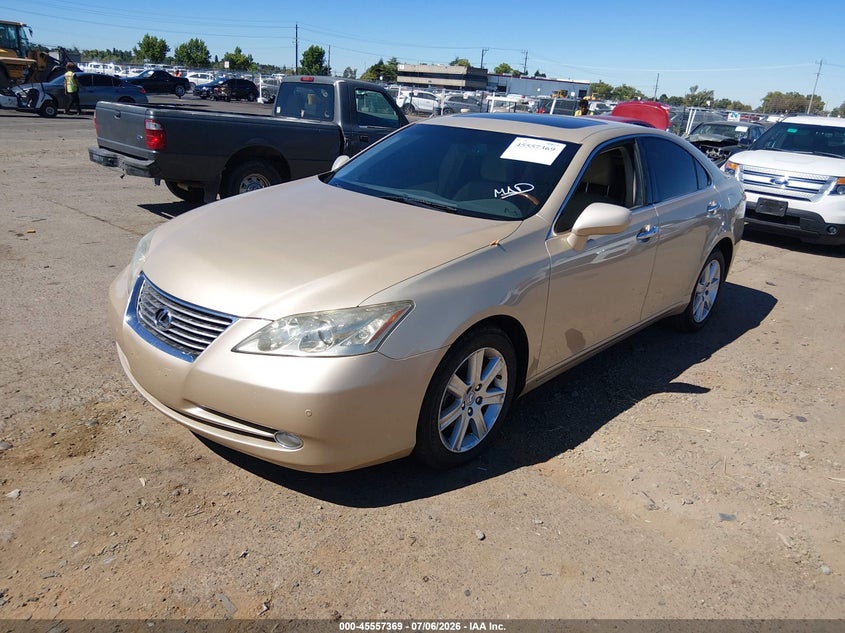 2008 Lexus Es 350 VIN JTHBJ46G882168145 IAAI salvage auction — NORMAL WEAR, Clear - Dealer Only (California), sold $725 on 2026-07-19 (photo 2)