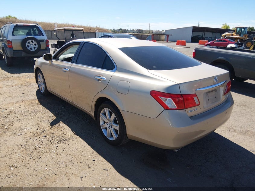 2008 Lexus Es 350 VIN JTHBJ46G882168145 IAAI salvage auction — NORMAL WEAR, Clear - Dealer Only (California), sold $725 on 2026-07-19 (photo 3)
