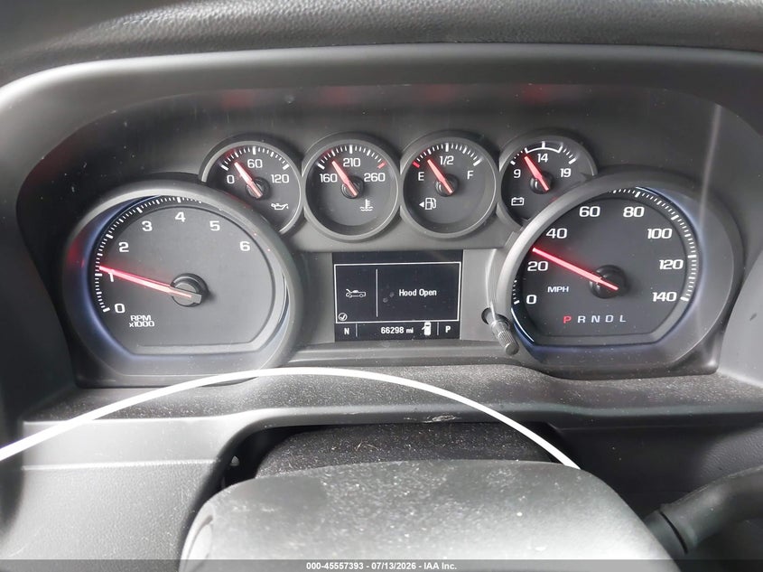 2020 Chevrolet Silverado VIN 1GCPWBEH9LZ353618 IAAI salvage auction — FRONT END, Salvage (California), sold $10,300 on 2026-08-01 (photo 7)