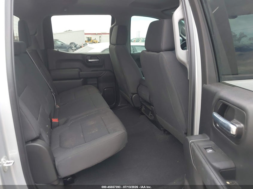 2020 Chevrolet Silverado VIN 1GCPWBEH9LZ353618 IAAI salvage auction — FRONT END, Salvage (California), sold $10,300 on 2026-08-01 (photo 8)