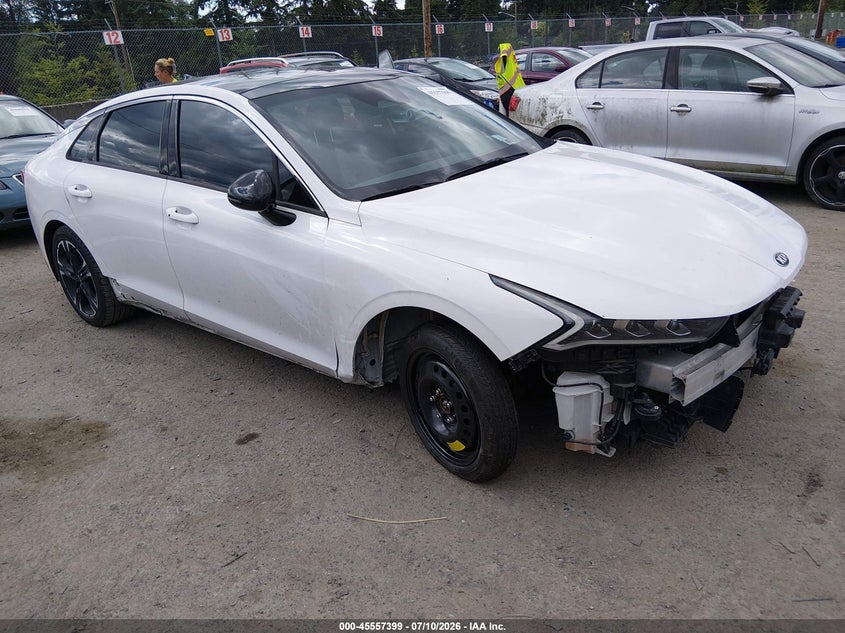 2021 Kia K5 VIN 5XXG64J27MG013143 IAAI salvage auction — FRONT END, Salvage Title, sold $3,000 on 2026-07-29 (photo 1)