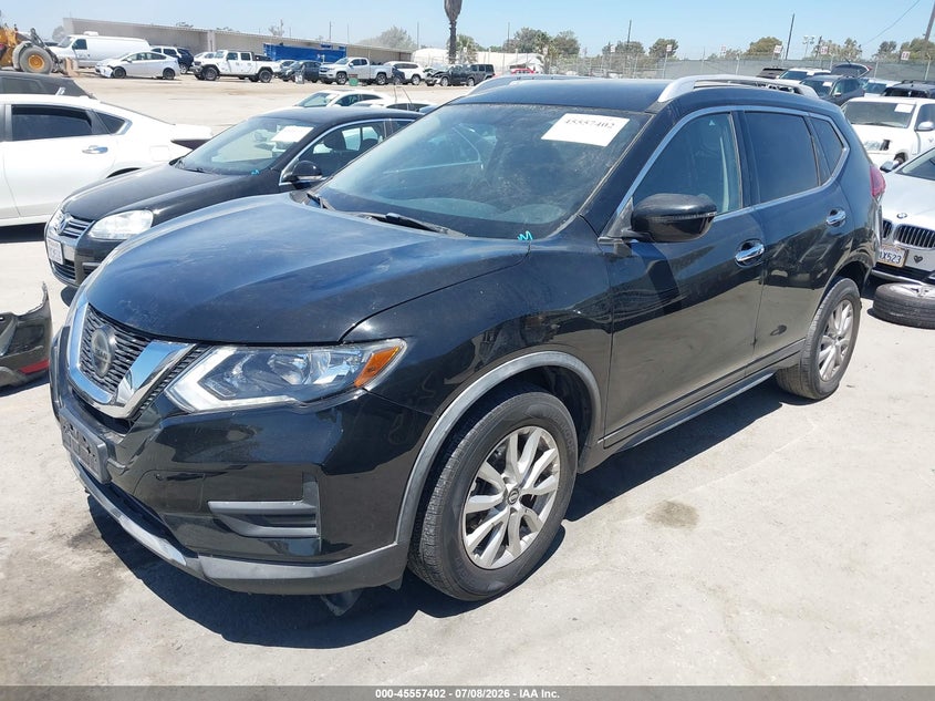 2018 Nissan Rogue VIN KNMAT2MT0JP504035 IAAI salvage auction — REAR END, Salvage Title, sold $2,900 on 2026-07-22 (photo 2)