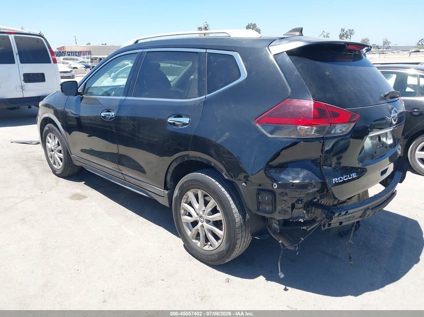 2018 Nissan Rogue VIN KNMAT2MT0JP504035 IAAI salvage auction — REAR END, Salvage Title, sold $2,900 on 2026-07-22 (photo 3)