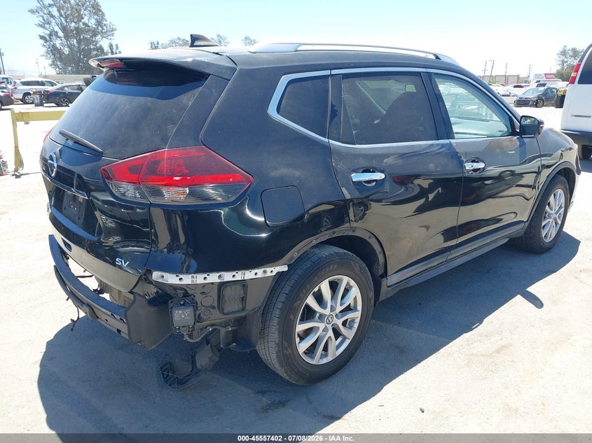 2018 Nissan Rogue VIN KNMAT2MT0JP504035 IAAI salvage auction — REAR END, Salvage Title, sold $2,900 on 2026-07-22 (photo 4)