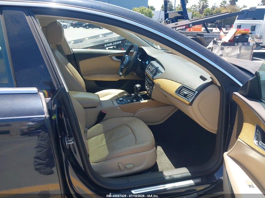 2013 Audi A7 VIN WAUYGAFC4DN107595 IAAI salvage auction — REAR END, Salvage Title, sold $975 on 2026-07-29 (photo 5)