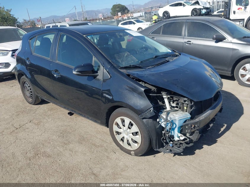 2013 Toyota Prius c VIN JTDKDTB32D1529472 IAAI salvage auction — FRONT END, Salvage Title, sold $1,300 on 2026-08-02 (photo 1)