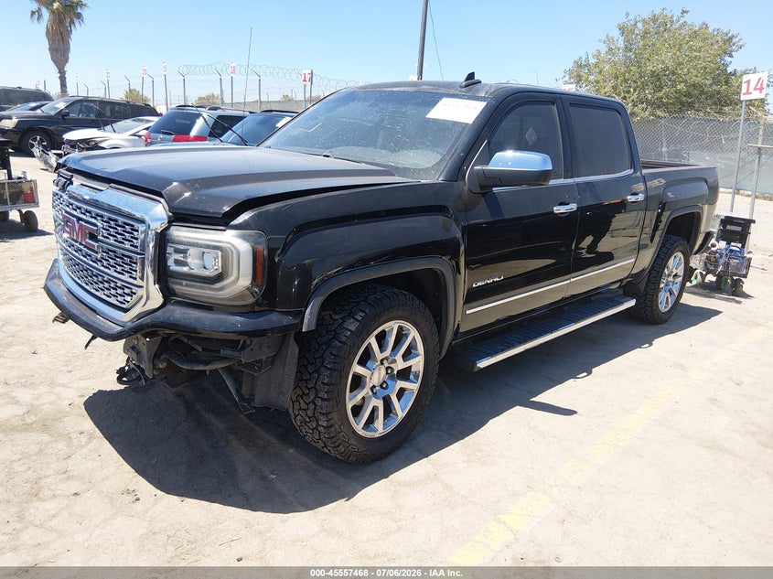 2018 Gmc SIERRA VIN 3GTU2PEC1JG106204 IAAI salvage auction — RIGHT FRONT, Salvage (Arizona), sold $9,975 on 2026-07-22 (photo 2)