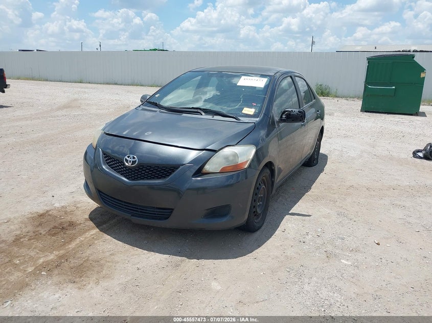 2009 Toyota Yaris VIN JTDBT903991297629 IAAI salvage auction — NORMAL WEAR, Clear (Montana), sold $1,125 on 2026-08-01 (photo 2)