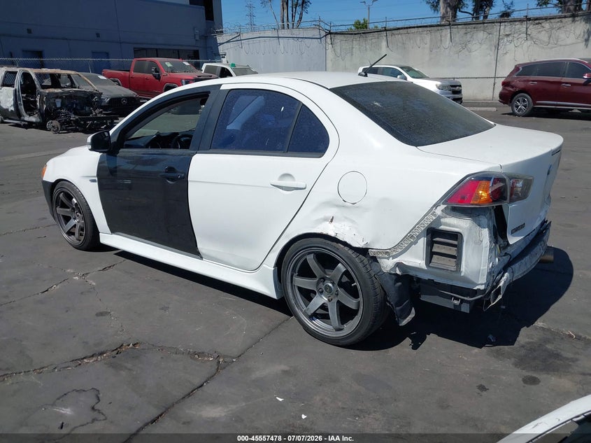 2015 Mitsubishi Lancer VIN JA32U2FU0FU015231 IAAI salvage auction — REAR END, Salvage Title, sold $1,025 on 2026-07-15 (photo 3)