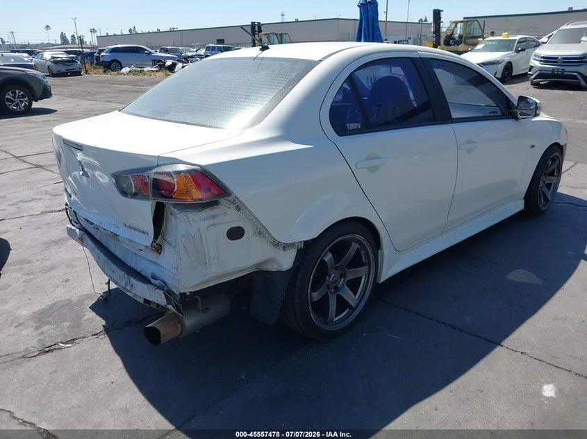 2015 Mitsubishi Lancer VIN JA32U2FU0FU015231 IAAI salvage auction — REAR END, Salvage Title, sold $1,025 on 2026-07-15 (photo 4)