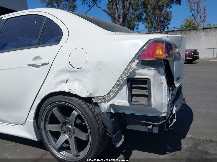 2015 Mitsubishi Lancer VIN JA32U2FU0FU015231 IAAI salvage auction — REAR END, Salvage Title, sold $1,025 on 2026-07-15 (photo 6)