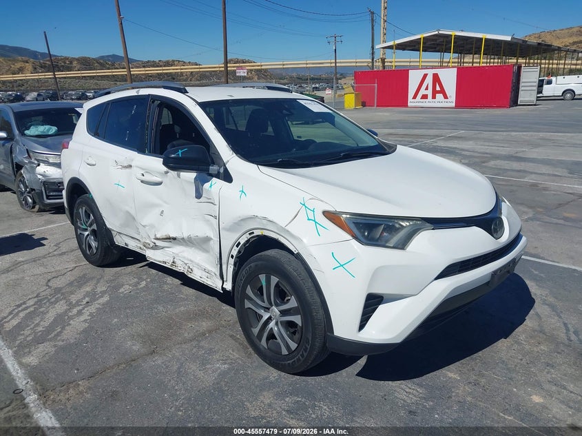 2018 Toyota Rav 4 VIN JTMZFREV4JJ727734 IAAI salvage auction — RIGHT FRONT, Salvage (California), sold $100 on 2026-07-29 (photo 1)
