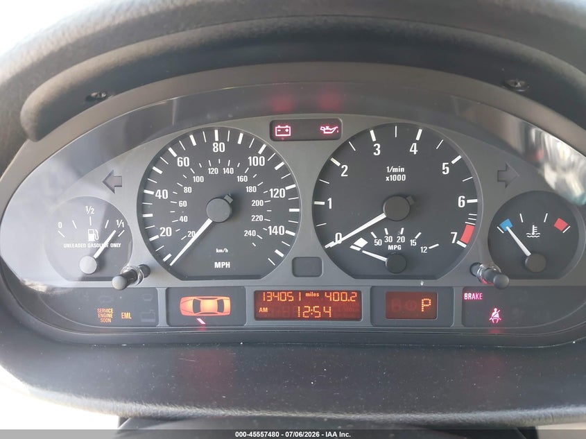 2004 BMW 3 series VIN WBAAZ33474KP87269 IAAI salvage auction — NORMAL WEAR, Clear - Dealer Only (California), sold $975 on 2026-07-14 (photo 7)