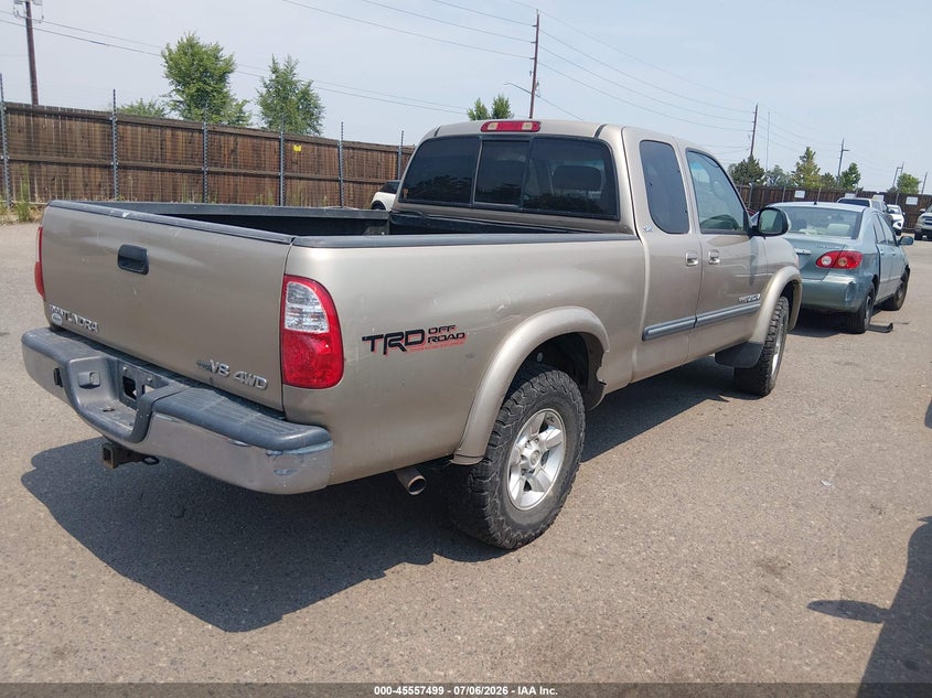 2006 Toyota Tundra VIN 5TBBT44156S480206 IAAI salvage auction — NORMAL WEAR, Clear (Colorado), sold $525 on 2026-07-21 (photo 4)