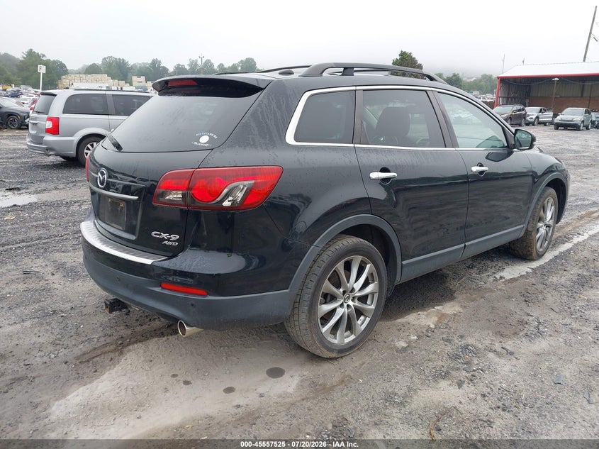 2015 Mazda Cx-9 VIN JM3TB3DA8F0447994 IAAI salvage auction — NORMAL WEAR, Clear (North Carolina), sold $525 on 2026-07-24 (photo 4)