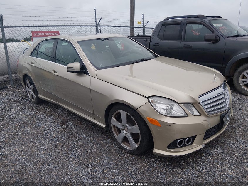 2010 Mercedes-benz E-class VIN WDDHF8HB9AA174740 IAAI salvage auction — NORMAL WEAR, Clear (Pennsylvania), sold $775 on 2026-07-17 (photo 1)