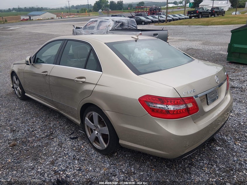 2010 Mercedes-benz E-class VIN WDDHF8HB9AA174740 IAAI salvage auction — NORMAL WEAR, Clear (Pennsylvania), sold $775 on 2026-07-17 (photo 3)