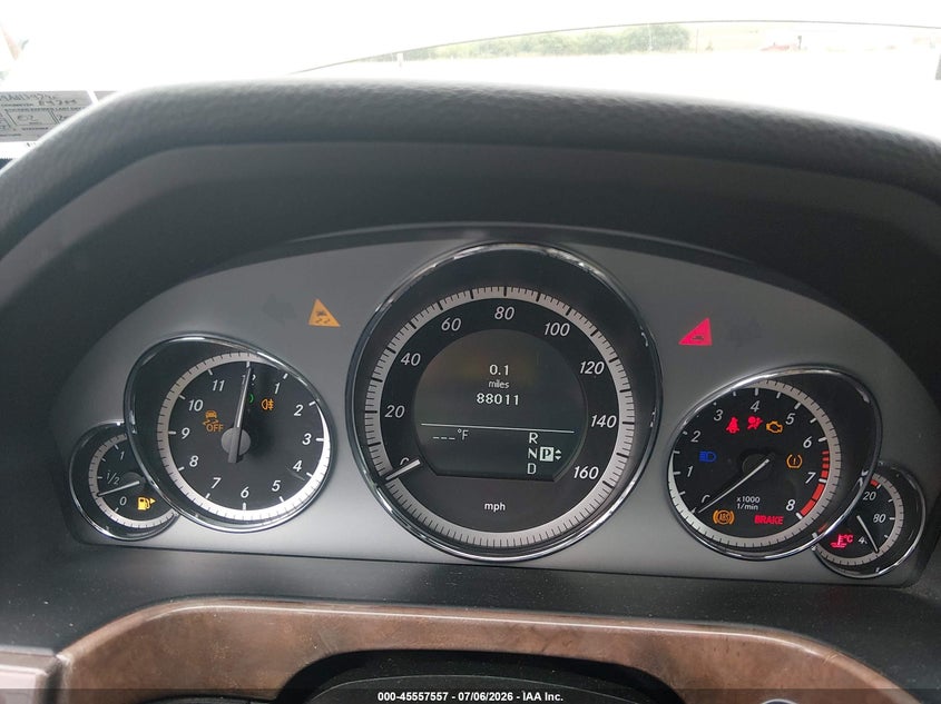 2010 Mercedes-benz E-class VIN WDDHF8HB9AA174740 IAAI salvage auction — NORMAL WEAR, Clear (Pennsylvania), sold $775 on 2026-07-17 (photo 7)