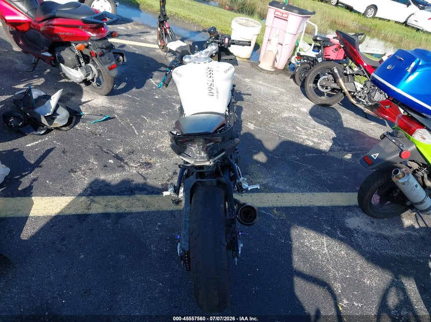 2024 Cf moto 450ss VIN LCEPESLA7R6006307 IAAI salvage auction — ALL OVER, Rebuildable (Florida), sold $400 on 2026-07-15 (photo 6)