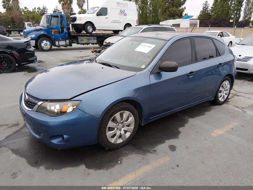 2008 Subaru Impreza VIN JF1GH61628H830625 IAAI salvage auction — SIDE, Salvage (California), sold $400 on 2026-07-29 (photo 2)