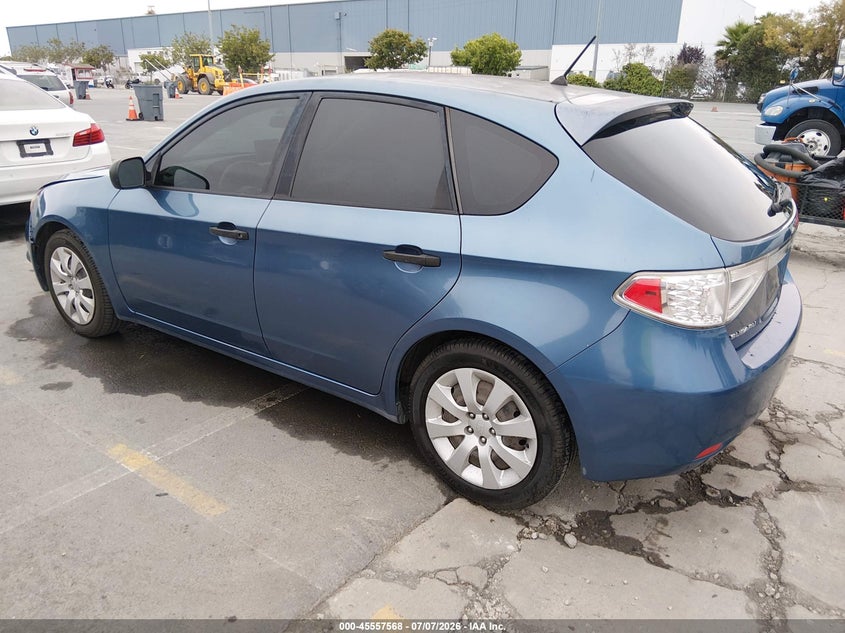 2008 Subaru Impreza VIN JF1GH61628H830625 IAAI salvage auction — SIDE, Salvage (California), sold $400 on 2026-07-29 (photo 3)
