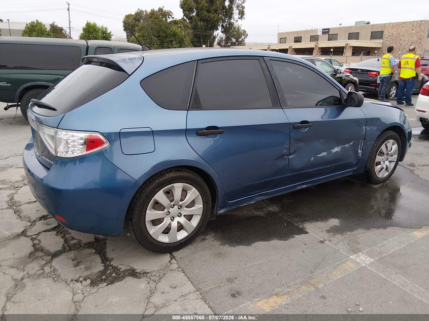 2008 Subaru Impreza VIN JF1GH61628H830625 IAAI salvage auction — SIDE, Salvage (California), sold $400 on 2026-07-29 (photo 4)