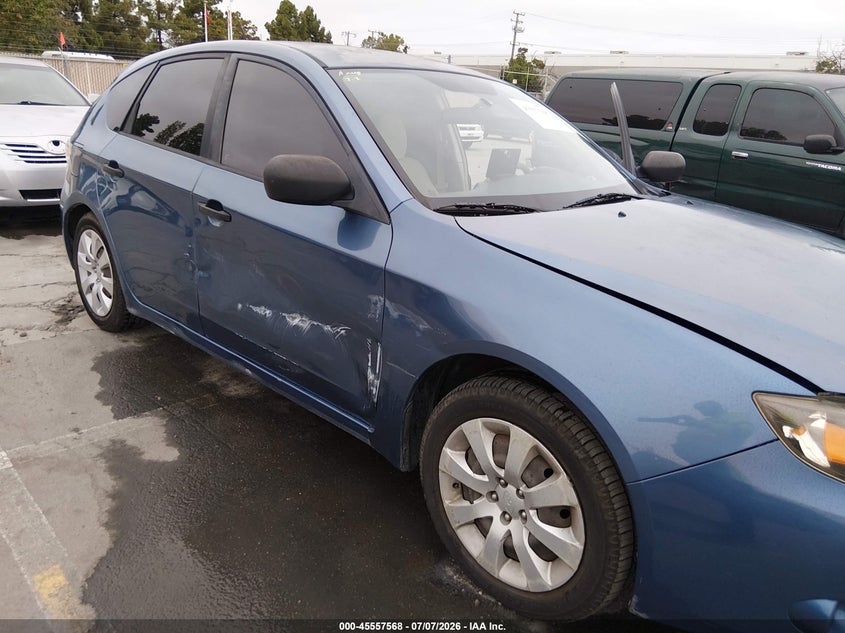 2008 Subaru Impreza VIN JF1GH61628H830625 IAAI salvage auction — SIDE, Salvage (California), sold $400 on 2026-07-29 (photo 6)