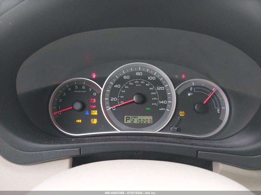 2008 Subaru Impreza VIN JF1GH61628H830625 IAAI salvage auction — SIDE, Salvage (California), sold $400 on 2026-07-29 (photo 7)