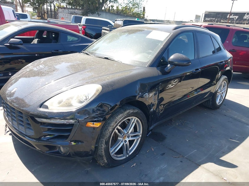 2016 Porsche Macan VIN WP1AB2A53GLB55735 IAAI salvage auction — RIGHT FRONT, Salvage Title, sold $3,050 on 2026-09-04 (photo 2)