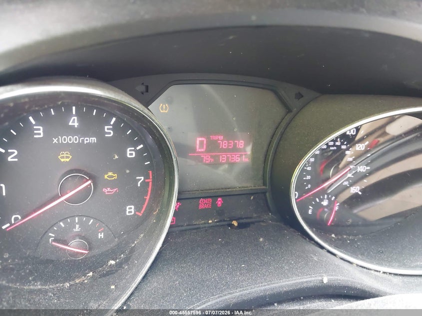 2016 Kia SEDONA VIN KNDMB5C15G6085843 IAAI salvage auction — NORMAL WEAR, Original (Ohio), sold $25 on 2026-07-23 (photo 7)