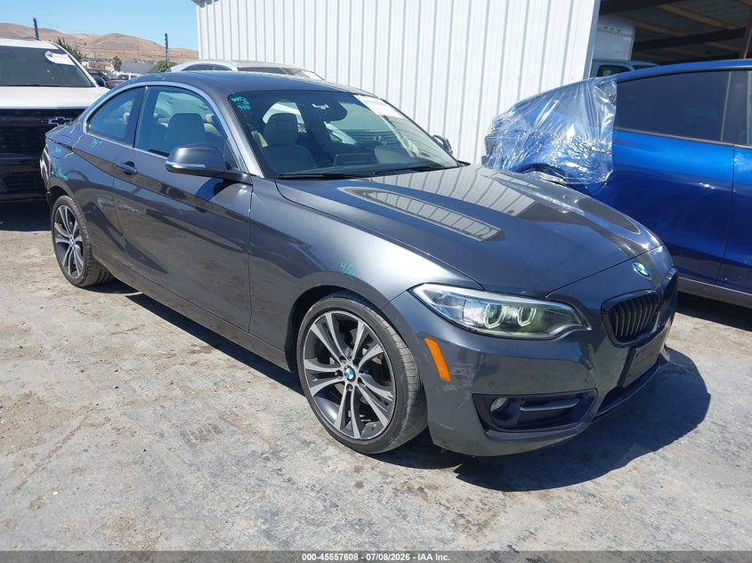 2017 BMW 2er VIN WBA2F9C59HV664327 IAAI salvage auction — REAR END, Salvage Title, sold $4,950 on 2026-07-18 (photo 1)