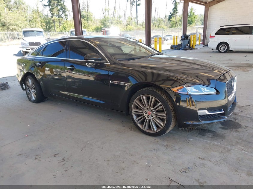 2016 Jaguar Xj VIN SAJWA2GE3GMW03033 IAAI salvage auction — LEFT FRONT, Bill Of Sale (Washington), sold $225 on 2026-07-29 (photo 1)