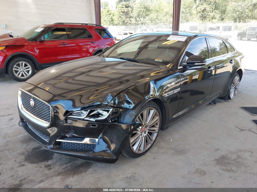 2016 Jaguar Xj VIN SAJWA2GE3GMW03033 IAAI salvage auction — LEFT FRONT, Bill Of Sale (Washington), sold $225 on 2026-07-29 (photo 2)