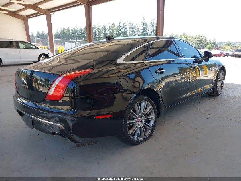 2016 Jaguar Xj VIN SAJWA2GE3GMW03033 IAAI salvage auction — LEFT FRONT, Bill Of Sale (Washington), sold $225 on 2026-07-29 (photo 4)