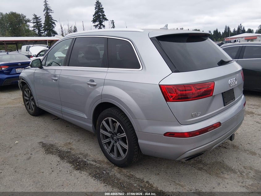 2018 Audi Q7 VIN WA1VAAF76JD000800 IAAI salvage auction — LEFT FRONT, Salvage Title, sold $10,500 on 2026-07-29 (photo 3)